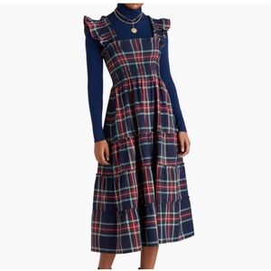 Hill House Ellie Navy Tartan